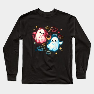 Angel devil ghosts Long Sleeve T-Shirt